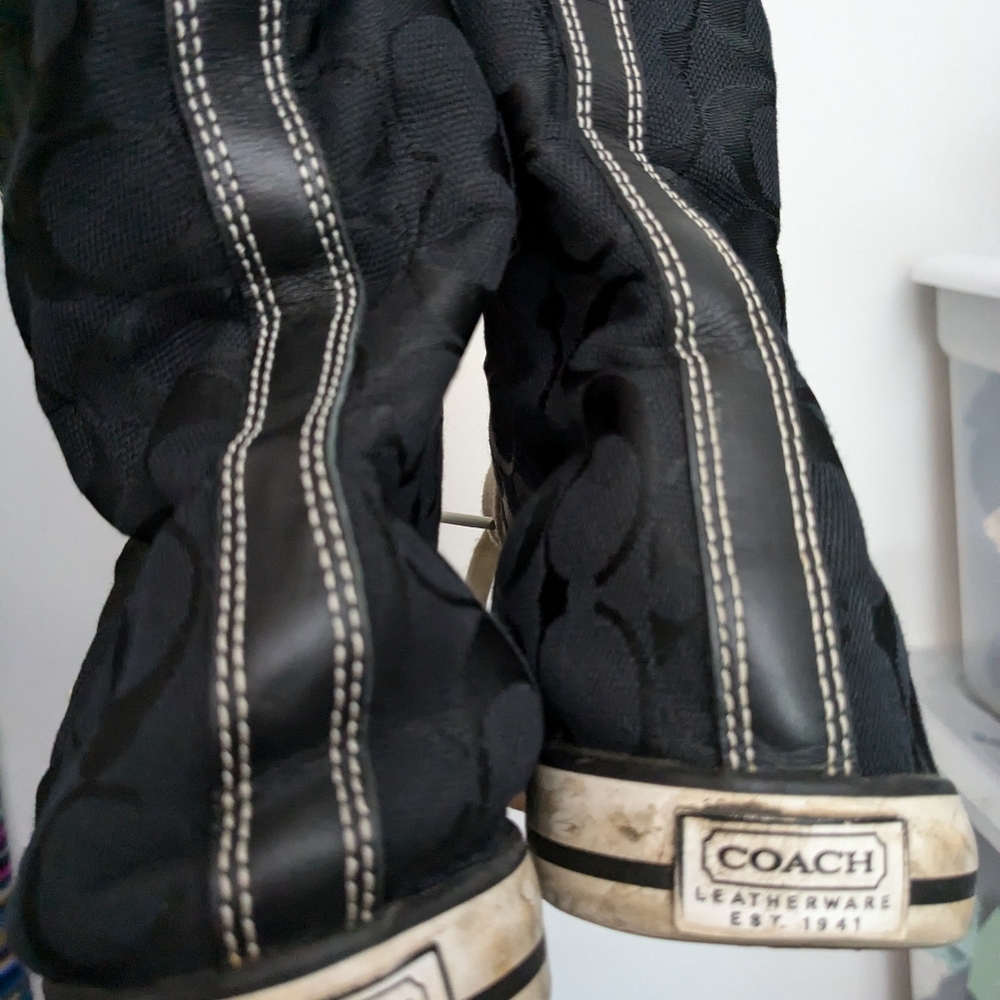 Coach high top sneakers - Picture 4 of 13